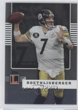 2008 Topps Letterman - [Base] #5 - Ben Roethlisberger /949