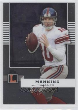 2008 Topps Letterman - [Base] #6 - Eli Manning /949