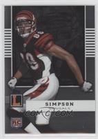 Jerome Simpson [EX to NM] #/419