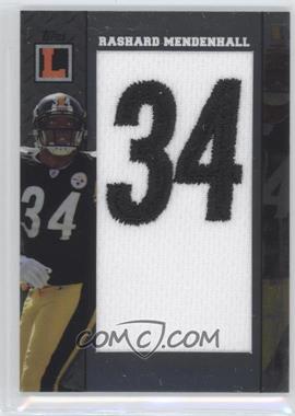 2008 Topps Letterman - Jersey Number Patch #JNP-RME - Rashard Mendenhall /25