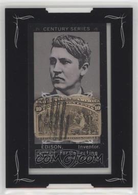 2008 Topps Mayo - Mini Century Series Framed Relics #CSR-TE - Thomas Edison