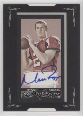 2008 Topps Mayo - Mini Framed Autographs #A-MR - Matt Ryan [Noted]