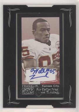2008 Topps Mayo - Mini Framed Autographs #A-WF - Will Franklin