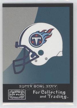 2008 Topps Mayo - Super Bowl Logo History #SB34-C - Tennessee Titans