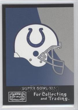 2008 Topps Mayo - Super Bowl Logo History #SB41-A - Indianapolis Colts Team