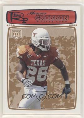 2008 Topps Rookie Progression - [Base] - Bronze #110 - Marcus Griffin /389