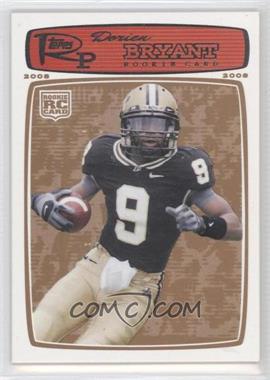 2008 Topps Rookie Progression - [Base] - Bronze #165 - Dorien Bryant /389