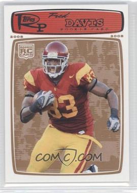 2008 Topps Rookie Progression - [Base] - Bronze #205 - Fred Davis /389