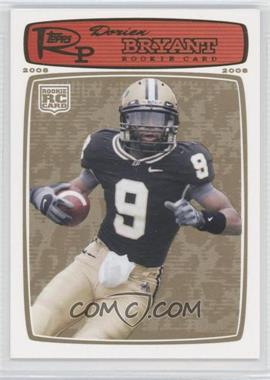 2008 Topps Rookie Progression - [Base] - Gold #165 - Dorien Bryant /199