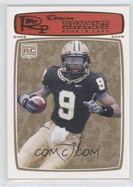 2008 Topps Rookie Progression - [Base] - Gold #165 - Dorien Bryant /199