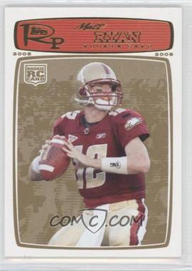 2008 Topps Rookie Progression - [Base] - Gold #172 - Matt Ryan /199