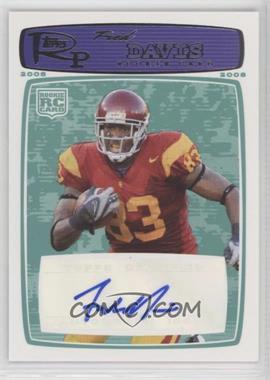 2008 Topps Rookie Progression - [Base] - Rookie Autographs Blue #205 - Fred Davis /999