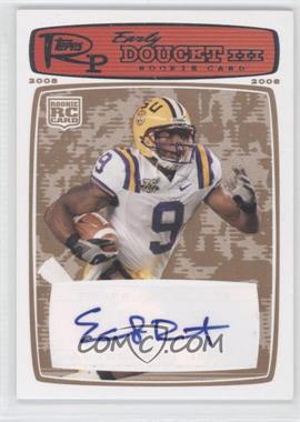 2008 Topps Rookie Progression - [Base] - Rookie Autographs Red Bronze #184 - Early Doucet III /35