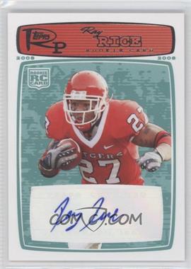 2008 Topps Rookie Progression - [Base] - Rookie Autographs Red #200 - Ray Rice /79