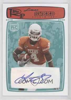 2008 Topps Rookie Progression - [Base] - Rookie Autographs Red #218 - Limas Sweed /79