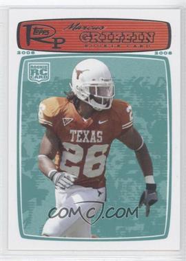 2008 Topps Rookie Progression - [Base] #110 - Marcus Griffin