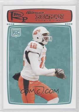 2008 Topps Rookie Progression - [Base] #166 - Adarius Bowman