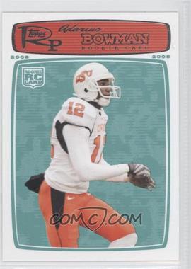 2008 Topps Rookie Progression - [Base] #166 - Adarius Bowman