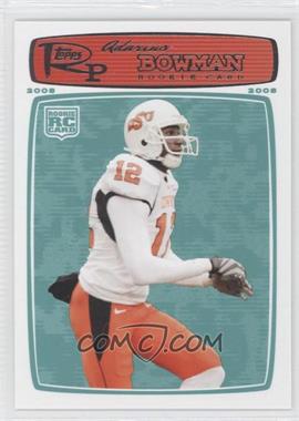 2008 Topps Rookie Progression - [Base] #166 - Adarius Bowman