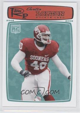 2008 Topps Rookie Progression - [Base] #175 - Curtis Lofton