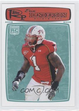 2008 Topps Rookie Progression - [Base] #185 - Erin Henderson