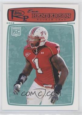 2008 Topps Rookie Progression - [Base] #185 - Erin Henderson