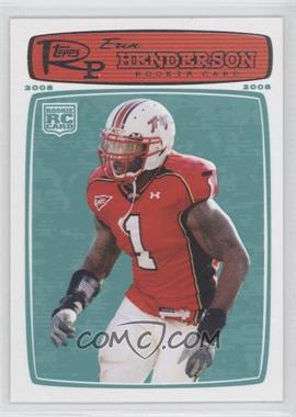 2008 Topps Rookie Progression - [Base] #185 - Erin Henderson