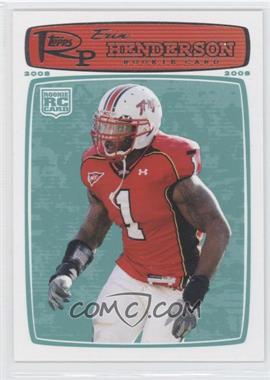 2008 Topps Rookie Progression - [Base] #185 - Erin Henderson