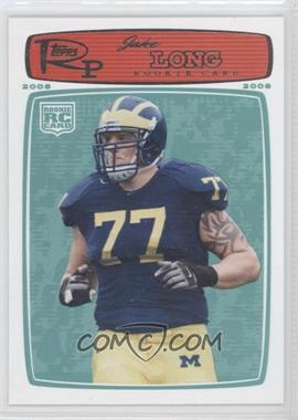 2008 Topps Rookie Progression - [Base] #196 - Jake Long