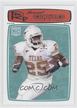 2008 Topps Rookie Progression - [Base] #217 - Jamaal Charles