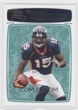 2008 Topps Rookie Progression - [Base] #90 - Brandon Marshall