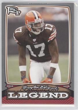 2008 Topps Rookie Progression - Legends - Bronze #PL-BE - Braylon Edwards /389