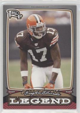 2008 Topps Rookie Progression - Legends - Bronze #PL-BE - Braylon Edwards /389