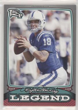 2008 Topps Rookie Progression - Legends #PL-PM - Peyton Manning