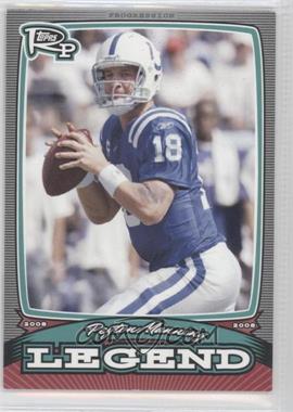 2008 Topps Rookie Progression - Legends #PL-PM - Peyton Manning