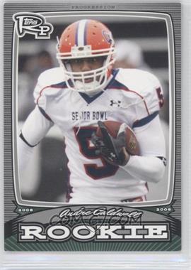 2008 Topps Rookie Progression - Rookies - Silver #PR-AC - Andre Caldwell /299