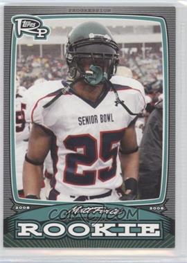 2008 Topps Rookie Progression - Rookies #PR-MF - Matt Forte