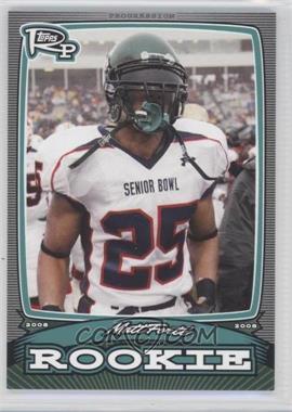 2008 Topps Rookie Progression - Rookies #PR-MF - Matt Forte