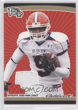2008 Topps Rookie Progression - Single Jersey Relics - Gold #PSR-AC - Andre Caldwell /99