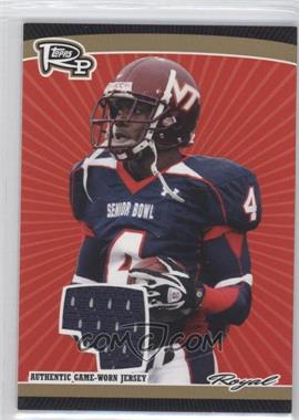 2008 Topps Rookie Progression - Single Jersey Relics - Gold #PSR-ER - Eddie Royal /99