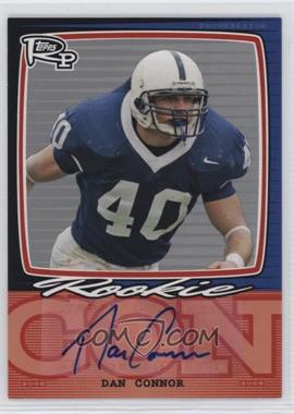 2008 Topps Rookie Progression - Single Signatures - Silver #PSS-DC - Dan Connor /20