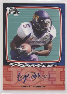 2008 Topps Rookie Progression - Single Signatures #PSS-CJ - Chris Johnson