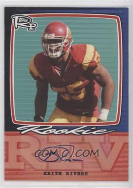 2008 Topps Rookie Progression - Single Signatures #PSS-KR - Keith Rivers