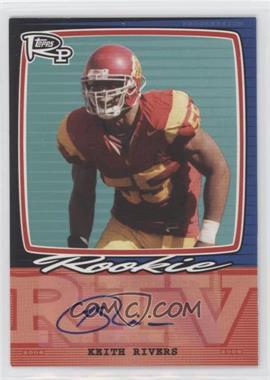 2008 Topps Rookie Progression - Single Signatures #PSS-KR - Keith Rivers