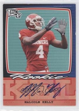 2008 Topps Rookie Progression - Single Signatures #PSS-MK - Malcolm Kelly