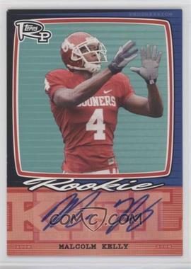 2008 Topps Rookie Progression - Single Signatures #PSS-MK - Malcolm Kelly