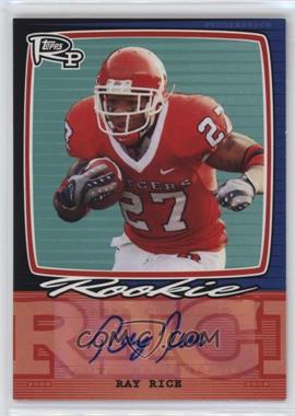 2008 Topps Rookie Progression - Single Signatures #PSS-RR - Ray Rice