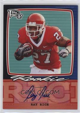 2008 Topps Rookie Progression - Single Signatures #PSS-RR - Ray Rice