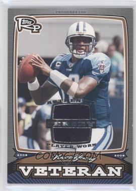 2008 Topps Rookie Progression - Veterans - Bronze Jerseys #PV-VY - Vince Young /299