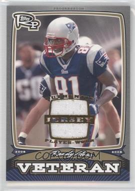 2008 Topps Rookie Progression - Veterans - Gold Jerseys #PV-RM - Randy Moss /99